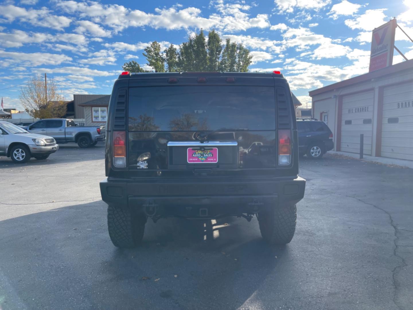 2003 Black /Grey Hummer H2 Adventurer (5GRGN23U43H) with an 6.0L V8 OHV 16V engine, 4-Speed Automatic Overdrive transmission, located at 813 E Fairview Ave, Meridian , ID, 83642, (208) 336-8230, 43.618851, -116.384010 - Photo#5