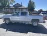 2018 Silver /Black Chevrolet Silverado 1500 LT Crew Cab 4WD (3GCUKREC1JG) with an 5.3L V8 OHV 16V engine, 6A transmission, located at 813 E Fairview Ave, Meridian , ID, 83642, (208) 336-8230, 43.618851, -116.384010 - Photo#0