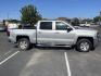 2018 Silver /Black Chevrolet Silverado 1500 LT Crew Cab 4WD (3GCUKREC1JG) with an 5.3L V8 OHV 16V engine, 6A transmission, located at 813 E Fairview Ave, Meridian , ID, 83642, (208) 336-8230, 43.618851, -116.384010 - Photo#5