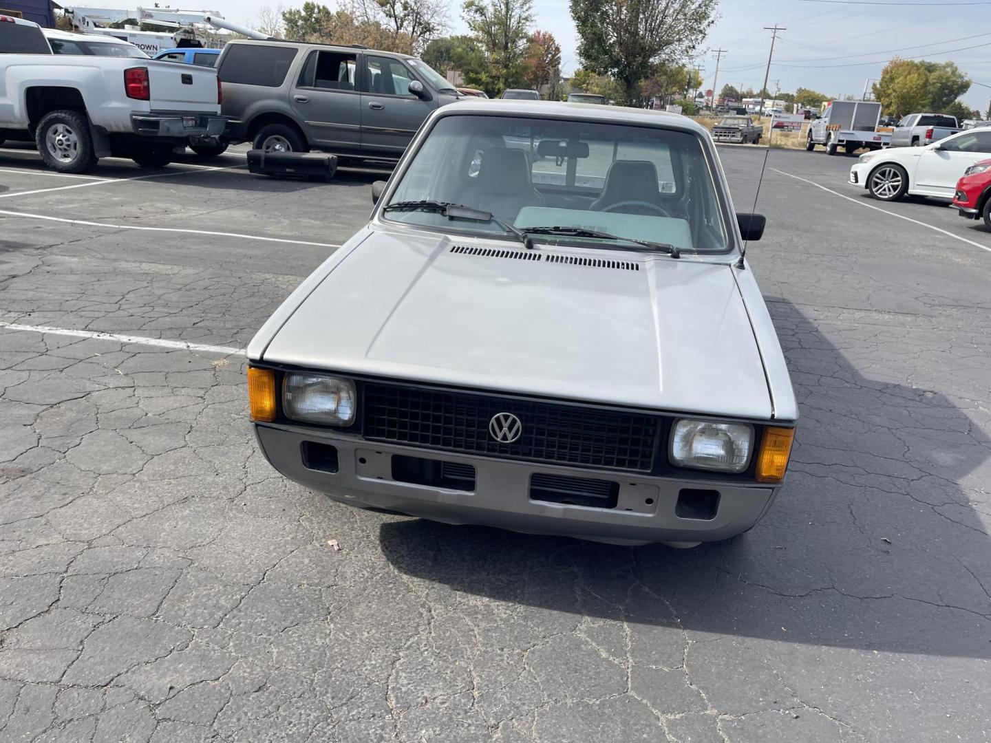 1981 Volkswagen Rabbit Pickup Base (1V1LG0171BV) with an 1.6L L4 engine, 5spd Manual transmission, located at 813 E Fairview Ave, Meridian , ID, 83642, (208) 336-8230, 43.618851, -116.384010 - Photo#1