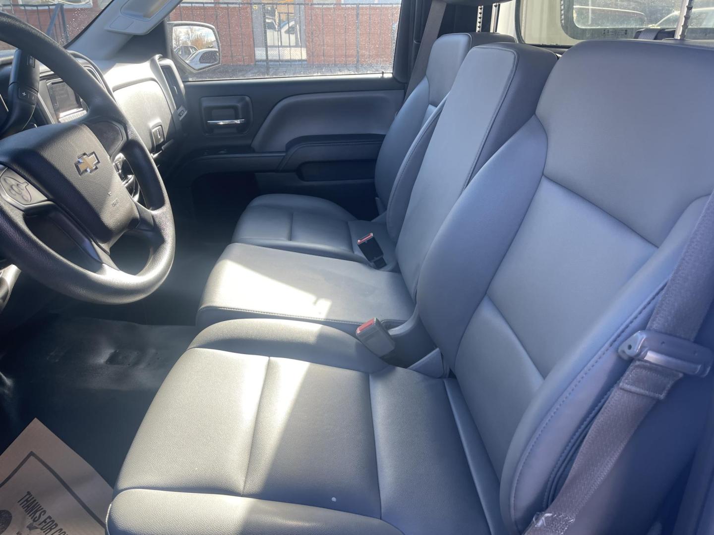 2015 White /Grey Chevrolet Silverado 1500 Work Truck (1GCNKPEH8FZ) with an 4.3L V6 engine, 6-Speed Automatic transmission, located at 813 E Fairview Ave, Meridian , ID, 83642, (208) 336-8230, 43.618851, -116.384010 - Photo#13