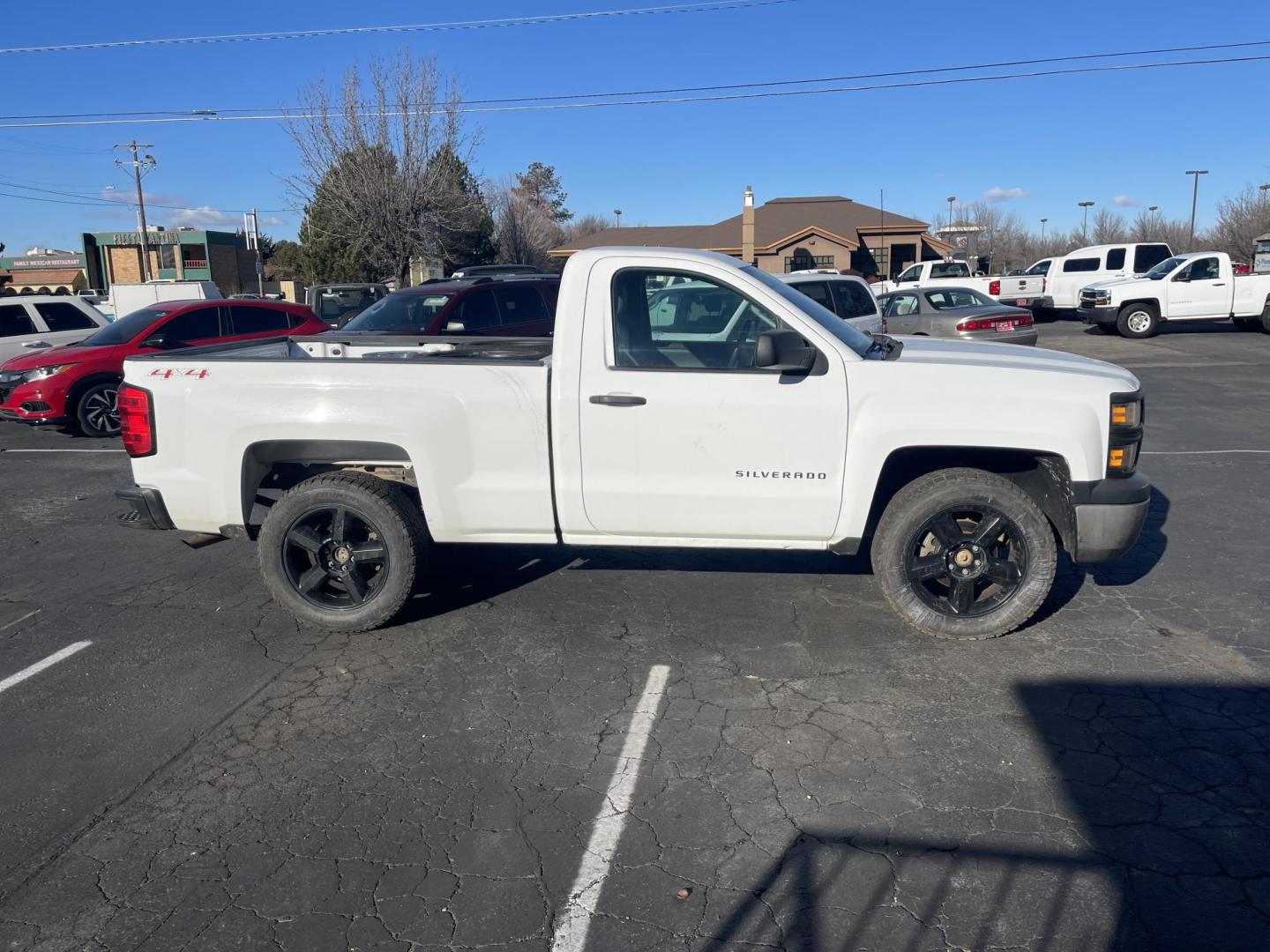 2015 Chevrolet Silverado 1500 Work Truck Short Box 4WD (1GCNKPEH0FZ) with an 4.3L V6 engine, 6-Speed Automatic transmission, located at 813 E Fairview Ave, Meridian , ID, 83642, (208) 336-8230, 43.618851, -116.384010 - Photo#2