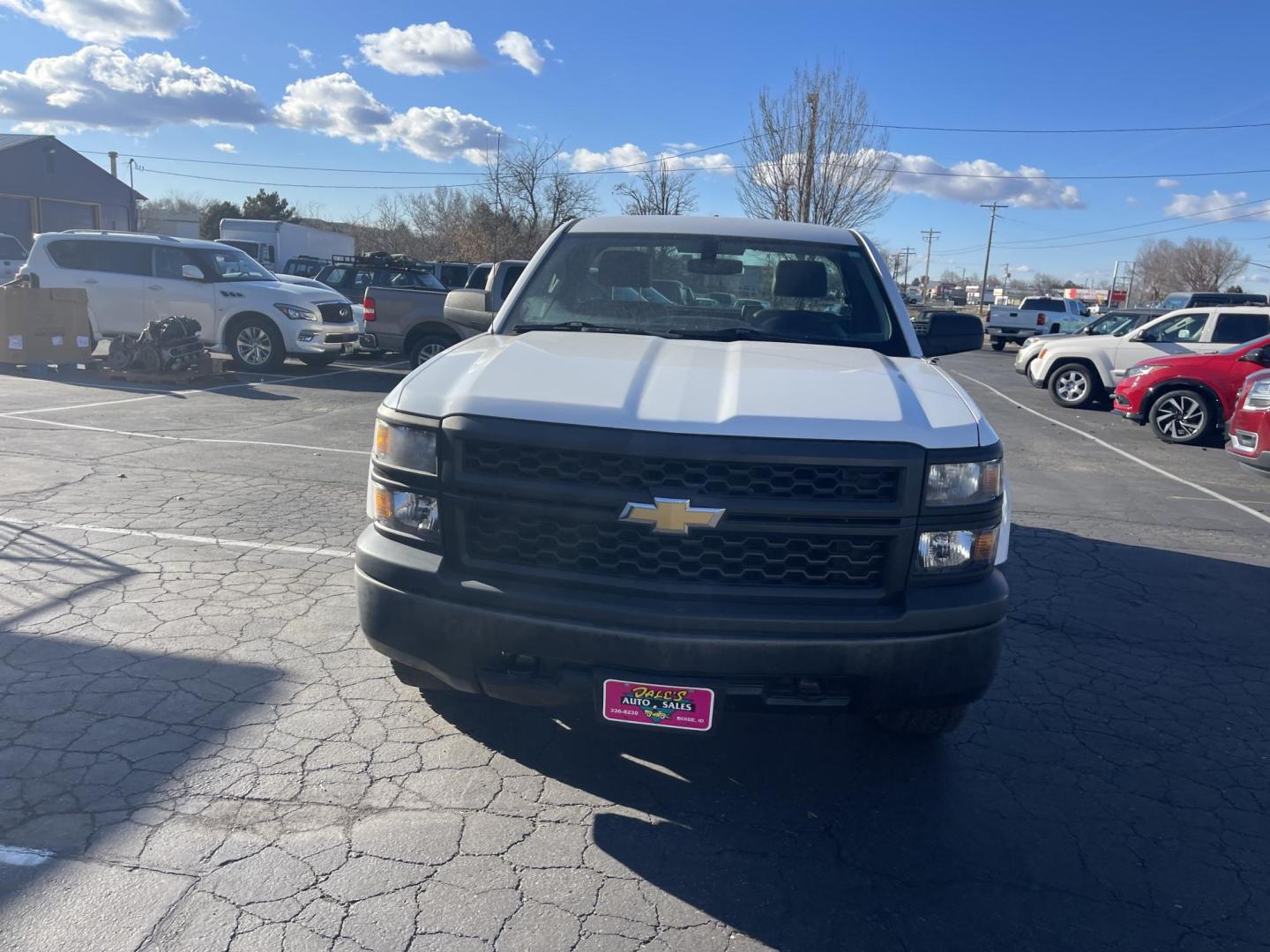 2015 Chevrolet Silverado 1500 Work Truck Short Box 4WD (1GCNKPEH0FZ) with an 4.3L V6 engine, 6-Speed Automatic transmission, located at 813 E Fairview Ave, Meridian , ID, 83642, (208) 336-8230, 43.618851, -116.384010 - Photo#3